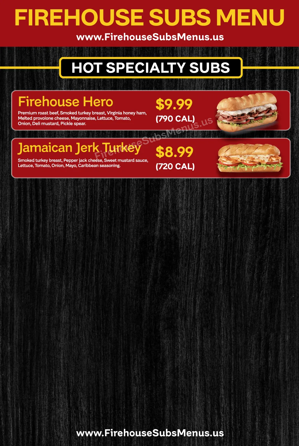 Hot Specialty Subs